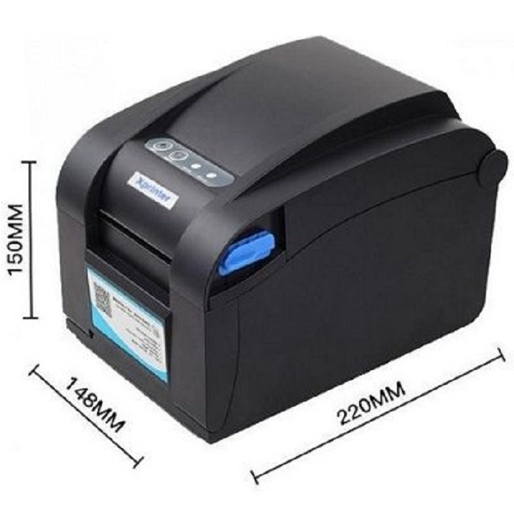 Máy In Mã Vạch XPrinter XP 350 USB và LAN Wifi Phần mềm kioviet