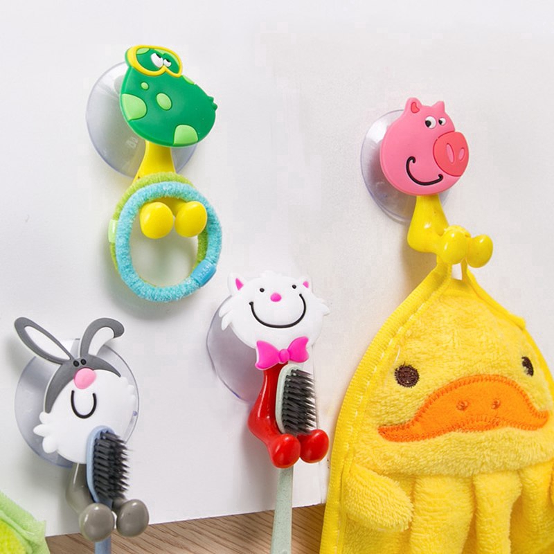 Toothbrush Holders ，Sucker Toothbrush Holder ，Cartoon toothbrush holder ，Toilet Wall Racks