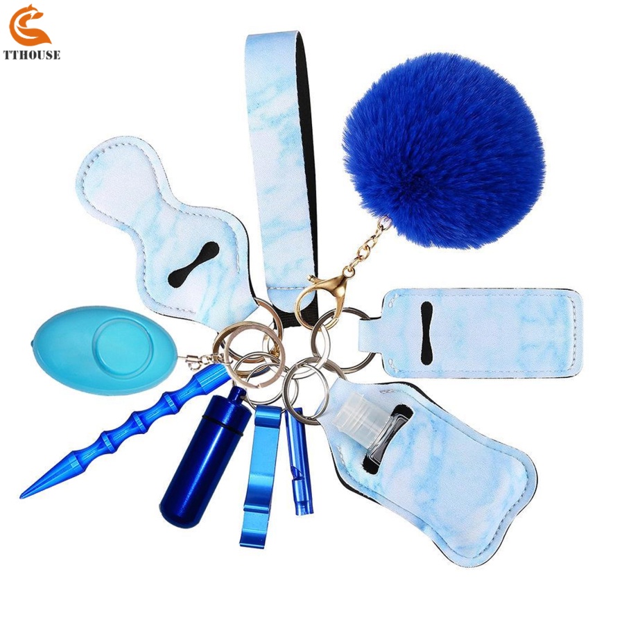 Móc Khóa Tự Vệ Thiết Kế Dễ Thương Cho Phụ Nữ Và Trẻ Em