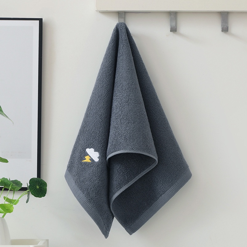 Khăn Lau Mặt Chất Liệu Cotton Dày Dặn Kích Thước 34x74cm / 50x25cm