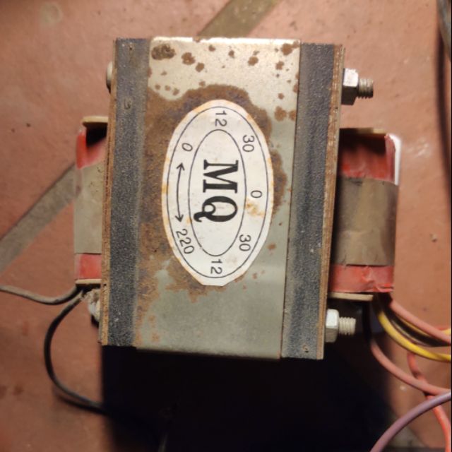 Biến áp đôi 30v đến 40v . 10A đến 18A tháo máy dây đồng 100%
