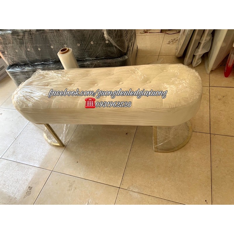 Ghế băng cho shop-ghế sofa chờ [Chân kim loại]