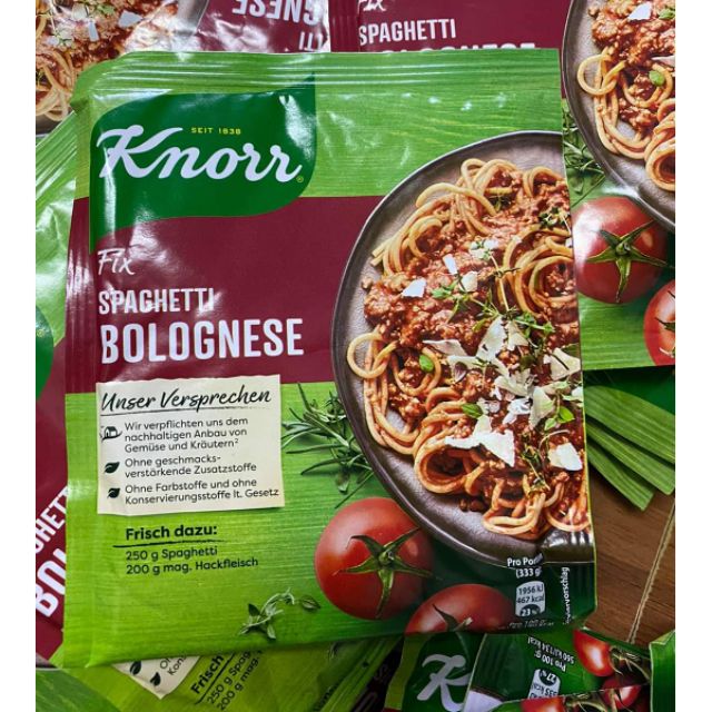 Hàng Đức - Sét 3 gói Gia vị làm nước sốt Mỳ Ý Spaghetti  Knorr