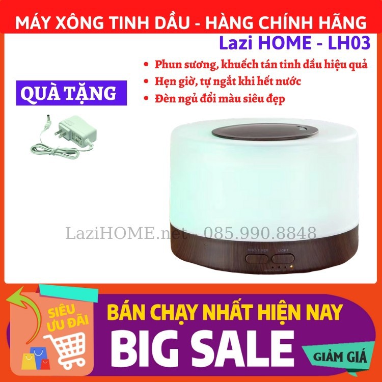Máy xông tinh dầu, máy phun sương hàng cao cấp - Bảo hành 12 tháng 1 đổi 1