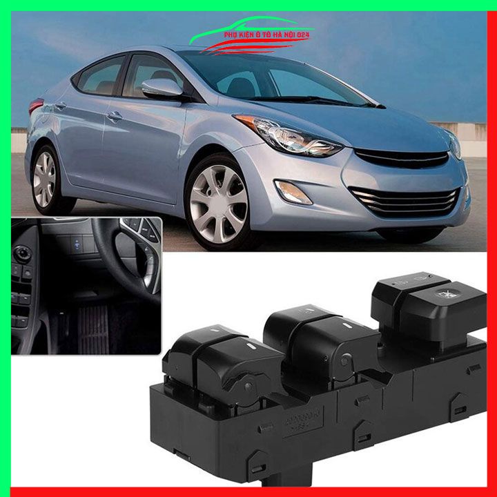 Công tắc kính tổng Elantra 2011-2013 Mã 93570-3X010 nâng hạ kính lên xuống ô tô