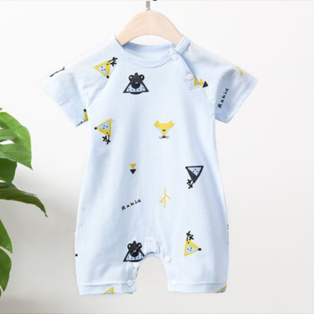 Bodysuit cho bé bộ body đùi cho bé trai gái sơ sinh cộc tay quần áo sơ sinh Hàng Đẹp QC hình ngộ nghĩnh 3-12kg - BDC16