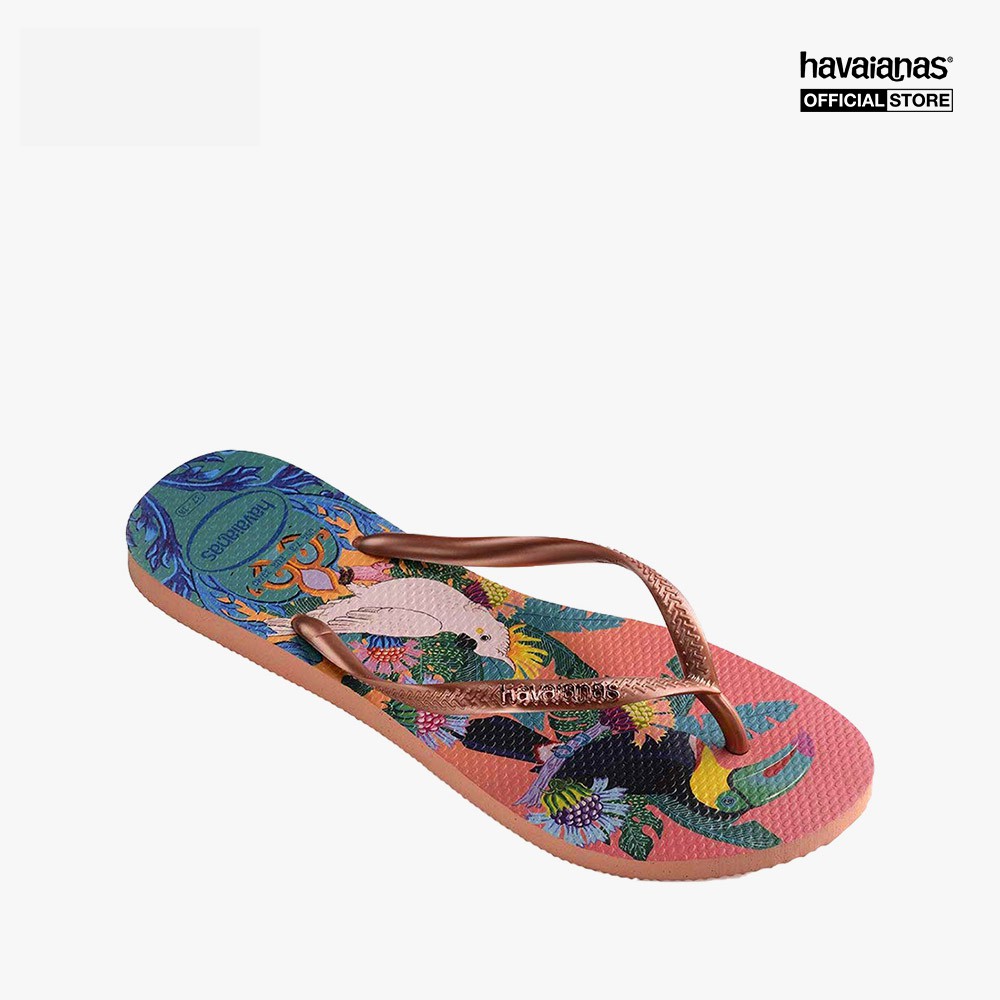 HAVAIANAS - Dép nữ Slim Tropical 4122111-0082