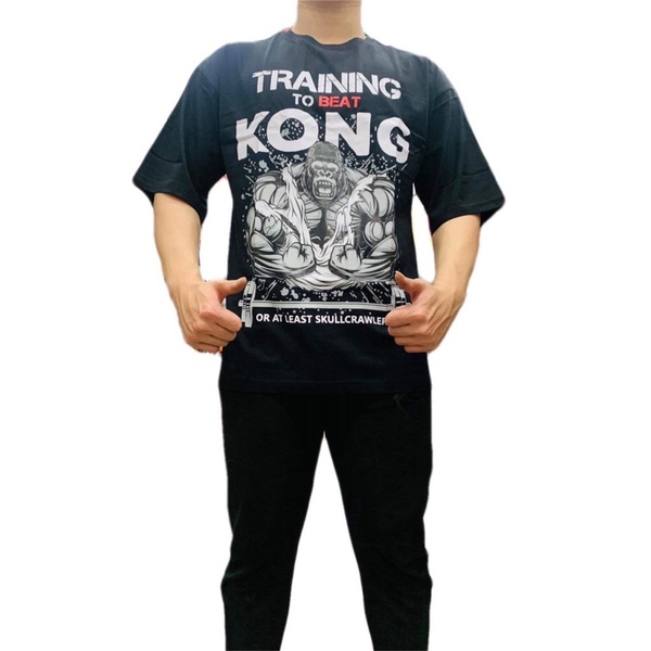 Áo Phông OverSize KINGKONG SIÊU THOÁNG MÁT SIÊU BỀN DÀNH CHO GYMMER 100% COTTON tại WHEYSINHVIEN.COM