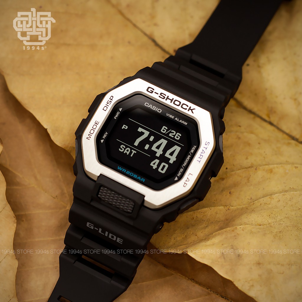 Đồng hồ nam Casio G-SHOCK GBX-100 / GBX-100-1 chống va đập, kết nối Bluetooth chính hãng