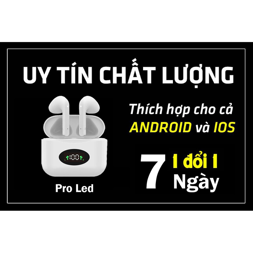 [HÀNG MỚI]Tai nghe không dây TWS INPODS Pro 3 Limited Edition - chống ồn- Hiển thị đồng hồ LED