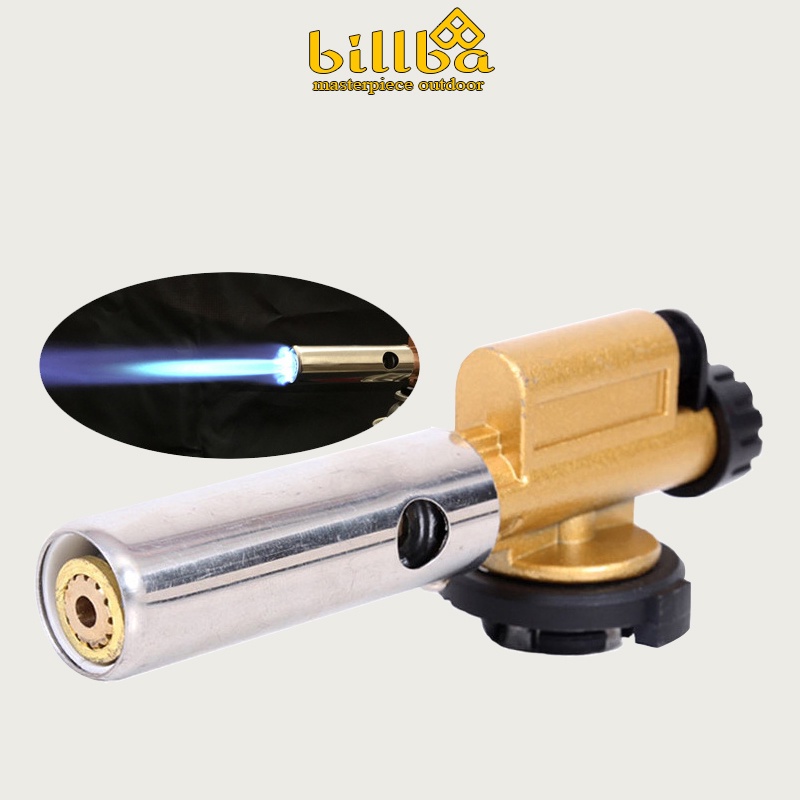 Đèn khò gas - khò gas đúc cao cấp, tự động đánh lửa, khò lửa bình gas điều chỉnh nhiệt 1300 độ C- Billba Outdoor