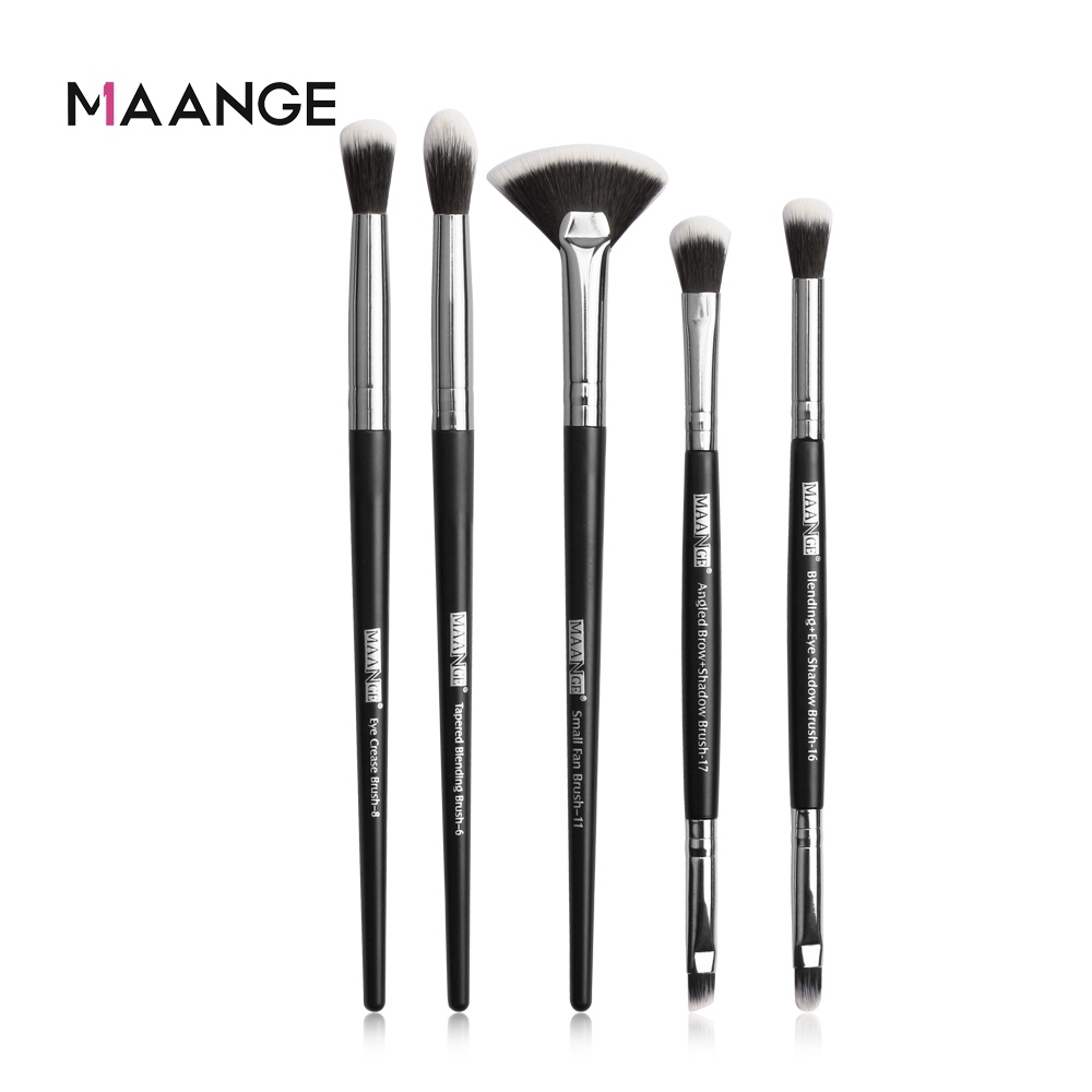 Bộ 5 cọ trang điểm MAGEFY đa năng cao cấp chuyên dụng
