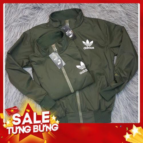 ÁO KHOÁC DÙ CẶP ADIDA CAO CÂP ( 3 SIZE M, L, XL) - Hàng nhập khẩu