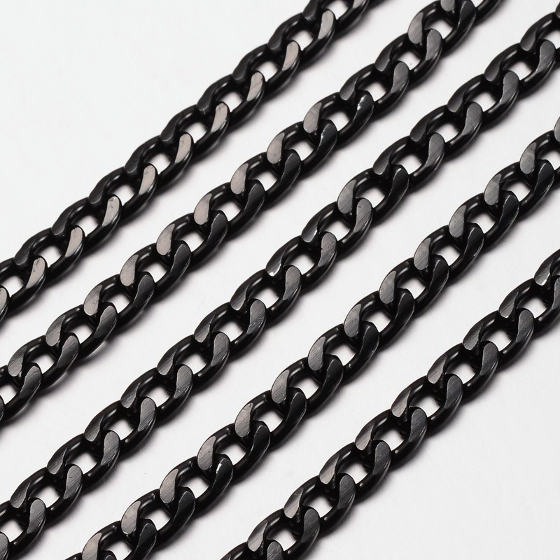 Dây Xích Xoắn Bằng Nhôm Oxit Dùng Làm Trang Sức DIY 1-5