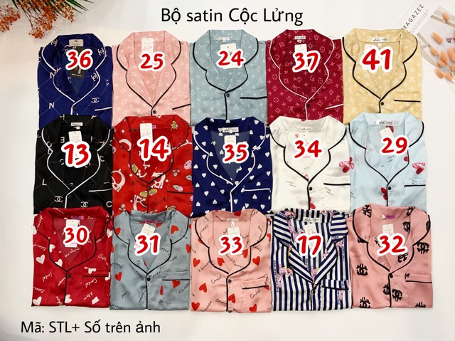 Bộ Ngủ Pijama Lụa Satin Cao Cấp Tay Ngắn Quần Lửng 🔥 🔥 Ảnh Chụp Thật , Quần Có Túi | BigBuy360 - bigbuy360.vn
