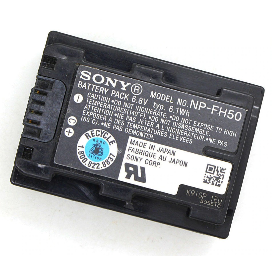 Bộ 1 pin 1 sạc máy ảnh cho Sony NP-FH50