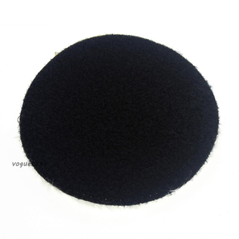 Bộ 4 Miếng Đệm Đánh Bóng Xe Hơi Bằng Lông Cừu Màu Trắng 2019 5'' 125mm