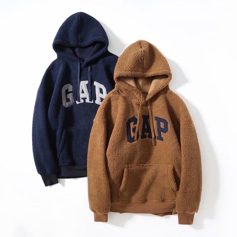 Áo hoodie lông phong cách Hàn Quốc