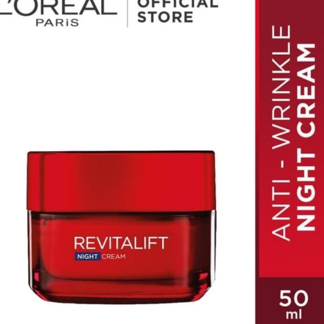 (Hàng Mới Về) Kem Dưỡng Da Ban Đêm Loreal Chống Lão Hóa 50ml