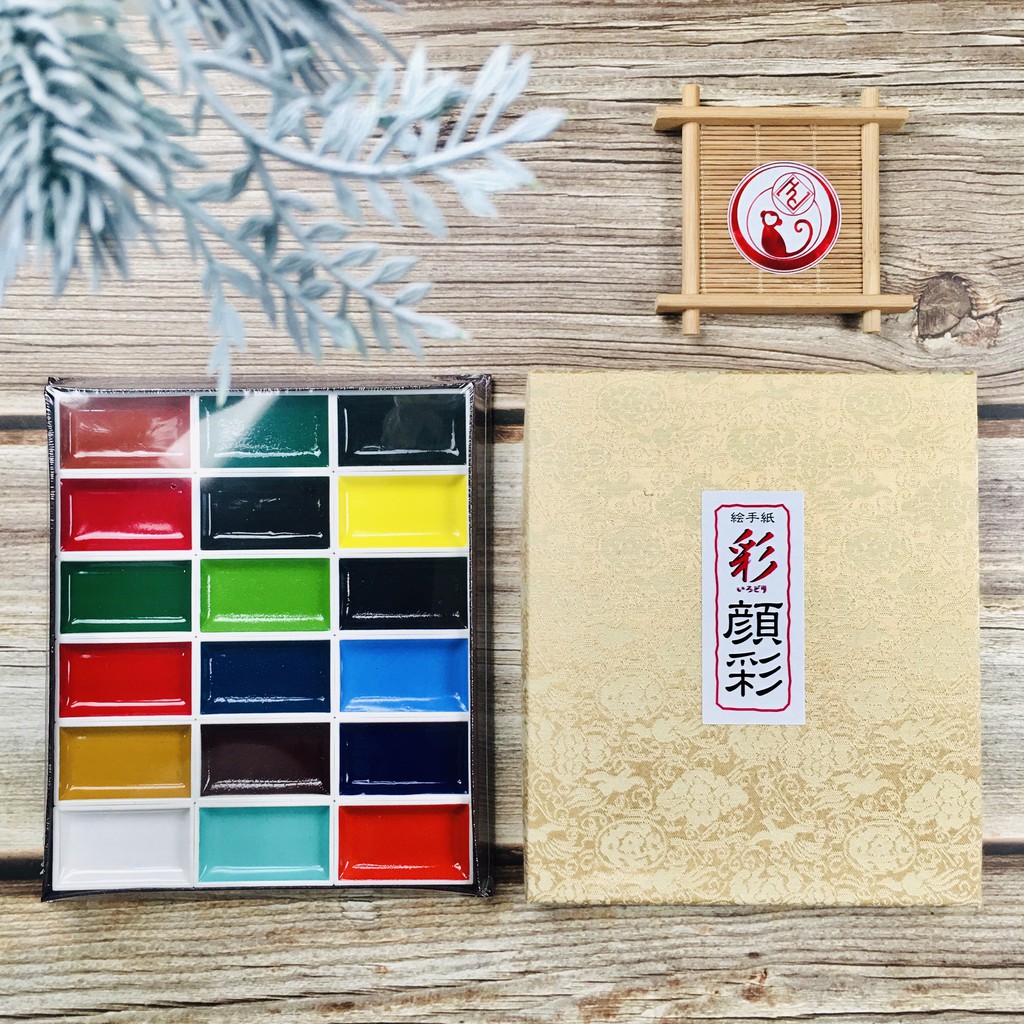 [Holbein] Màu nước Irodori Paint Set