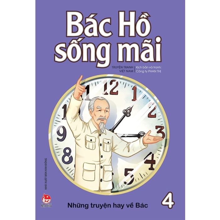 Sách - Bác Hồ sống mãi ( Lẻ Tập ) - Kim Đồng