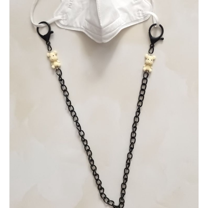 Dây đeo khẩu trang chống rớt mic gấu dễ thương mã AT14