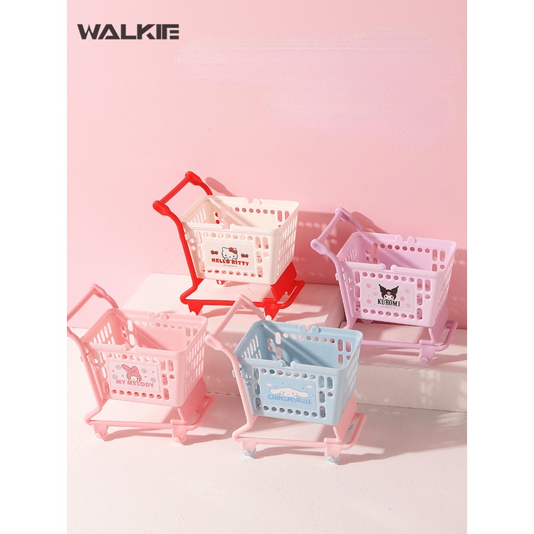 Hộp Đựng Mỹ Phẩm Đồ Dùng Mini Hình Cinnamoroll Melody Dễ Thương Để Bàn Trang Trí Nhà Cửa