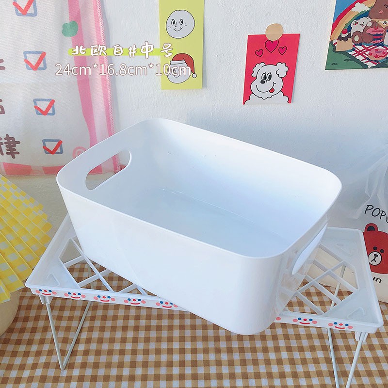 Hộp Đựng Đồ Nhựa Đa Năng Có Tay Cầm Phong Cách Nhật Bản Siêu Cứng Cáp K53