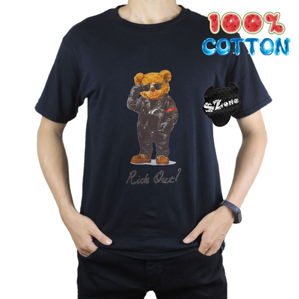 Áo Phông Cotton 100% In Hình 3D Cao Cấp SZone PM57