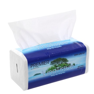 Khăn giấy lụa premier vinatissue 2 lớp gói 280 tờ