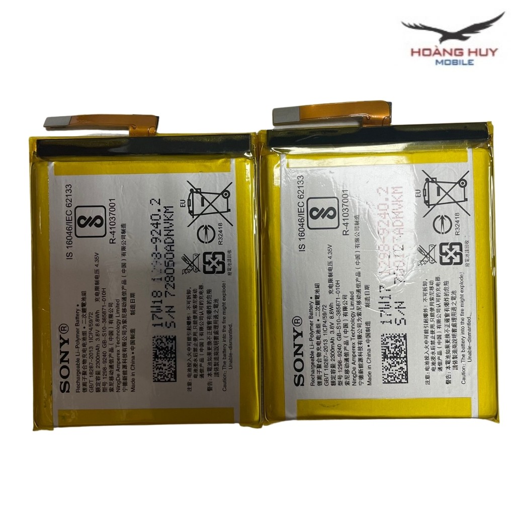 Pin Sony XA,XA1 Dung Lượng 2300mAh Hàng Zin Nhập Khẩu Bảo Hành 6 Tháng 1 Đổi 1