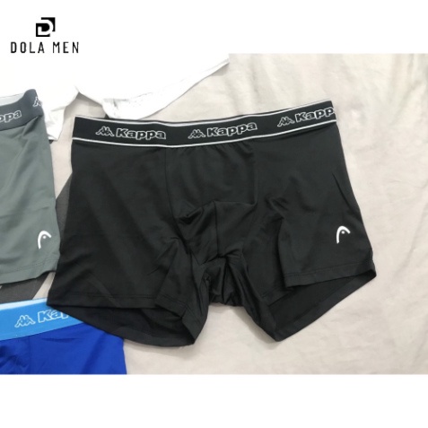 Quần Lót Poly Boxer Nam Sport Gym - thun lạnh korea Head, Kappa, K-Swiss