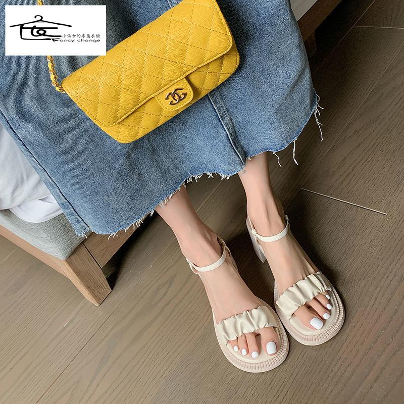 Giày Sandal Cao Gót Hở Ngón Thoải Mái Thời Trang Mùa Hè Cho Nữ