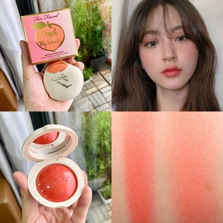 Má hồng Too Faced Peach My Cheeks