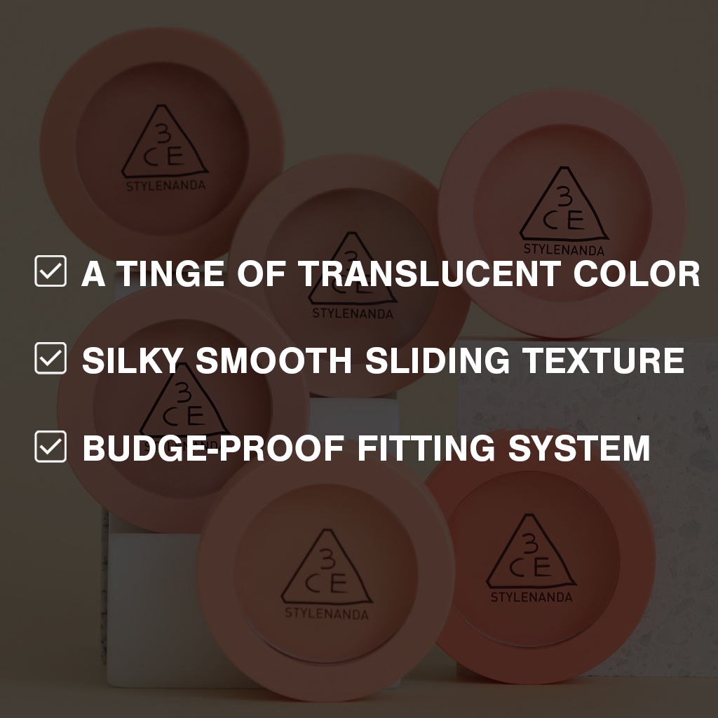 Phấn Má Hồng Mịn Lì 3CE 3CE Face Blush 5.5g | Official Store Cheek Make up Cosmetic