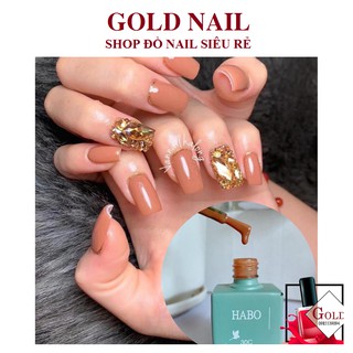 Sơn gel Hàn quốc. sơn móng tay màu Nâu Caramel 15 ml