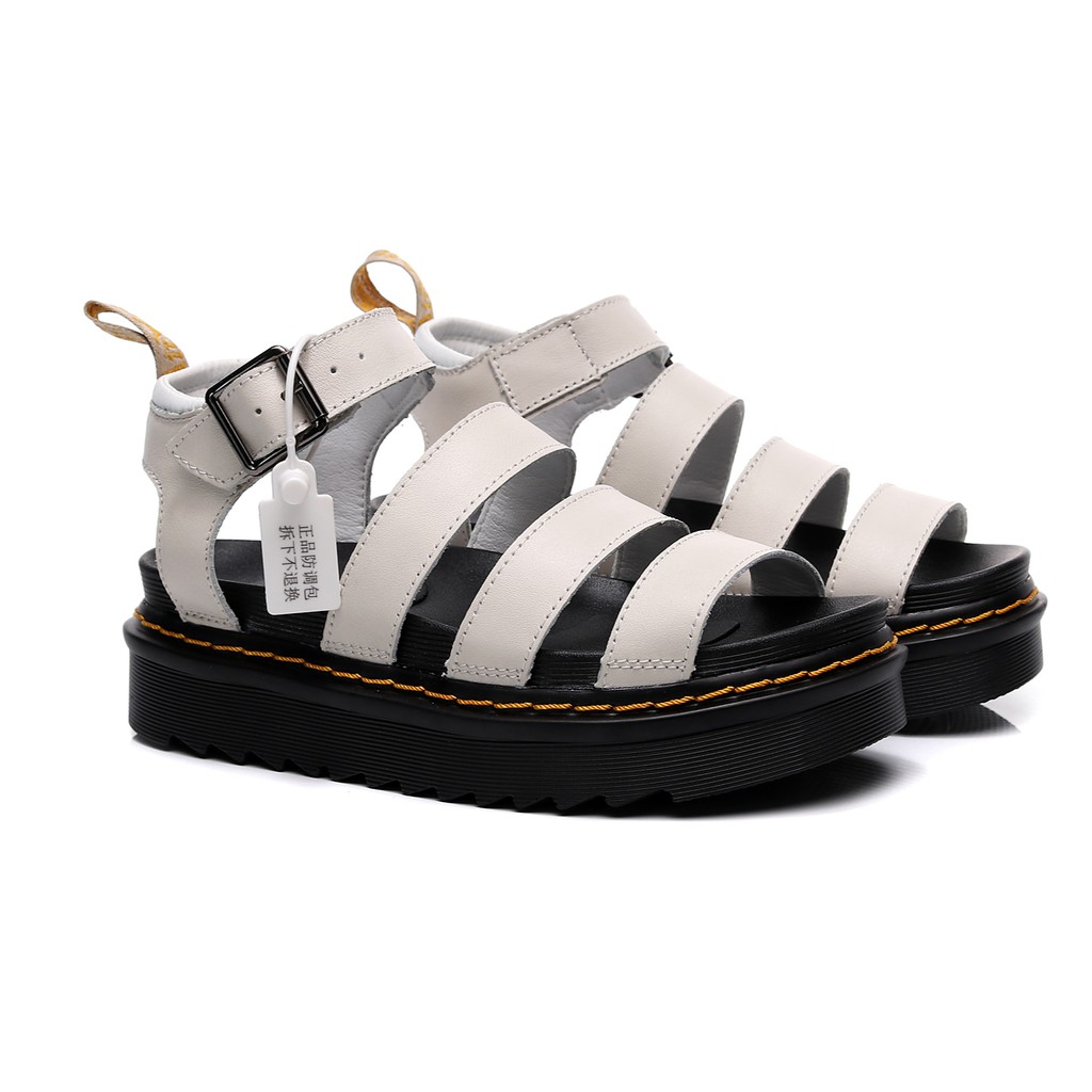 Xăng đan Da Chống Thấm Nước Dr.Martens Phong Cách Roman Dành Cho Nữ