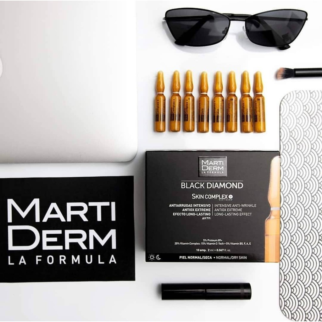 Serum Sáng Da, Chống Lão Hóa Marti Derm Black Diamond Skin Complex Advanced