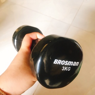 Tạ tay nhập khẩu brosman - 3kg
