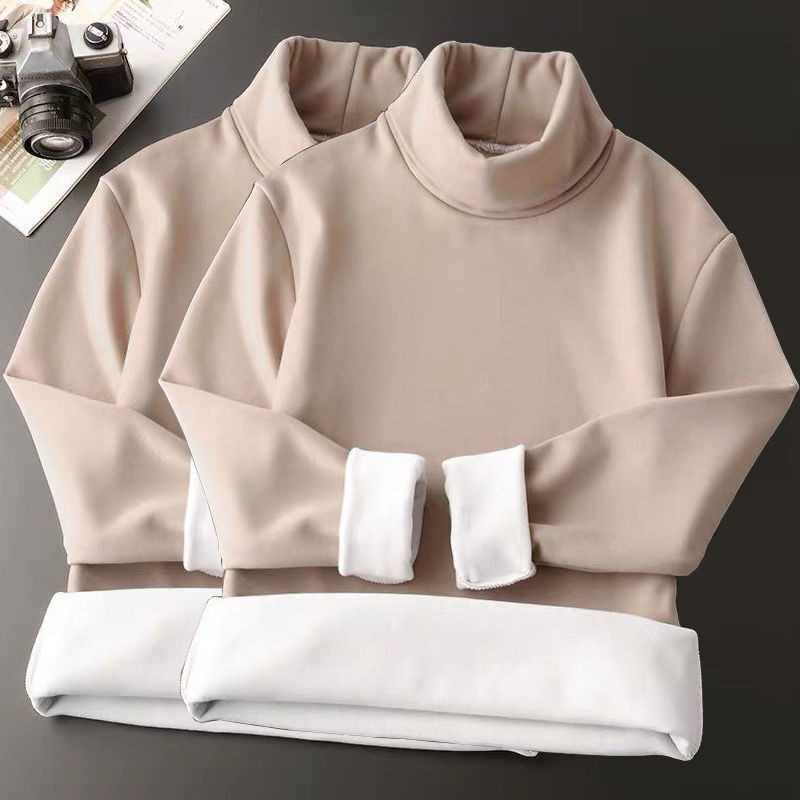 Áo Nỉ Nam Nữ Dài Tay Cổ Cao Thời Trang Hàn | BigBuy360 - bigbuy360.vn