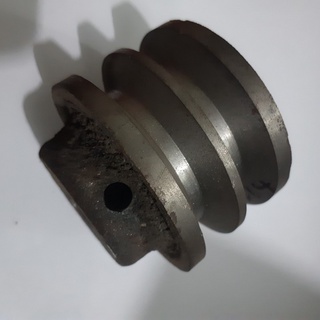 Puly 7 phân 2 rãnh b loại đặc cốt 24