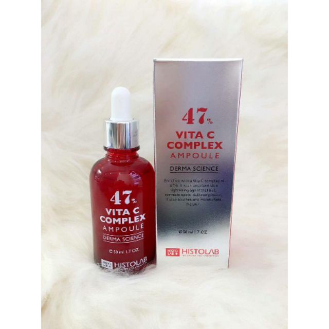 ✅(CHÍNH HÃNG) Serum Histolab Vita C Complex Ampoule 47% Làm Trắng Sáng Da Tăng Sản Sinh Collagen