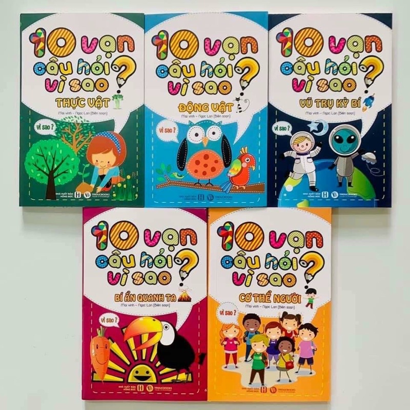 Bộ 10 Vạn câu hỏi vì sao (5q)