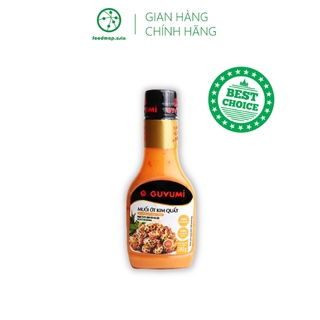 Muối ớt kim quất chấm hải sản ngon tuyệt đỉnh guyumi - chai 200g - foodmap