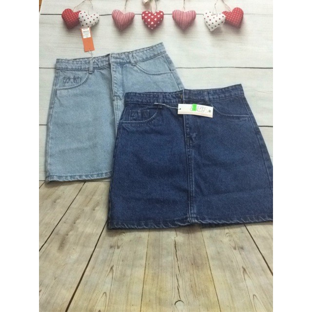 CHÂN VÁY A NỮ CHẤT JEAN SHOP 3.55 | BigBuy360 - bigbuy360.vn
