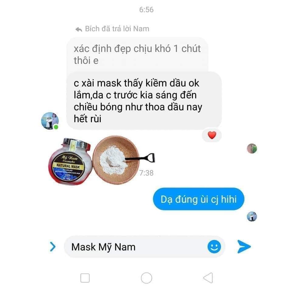 Bột mask  Mỹ Nam cải thiện mụn, se khít lỗ chân lông 100g