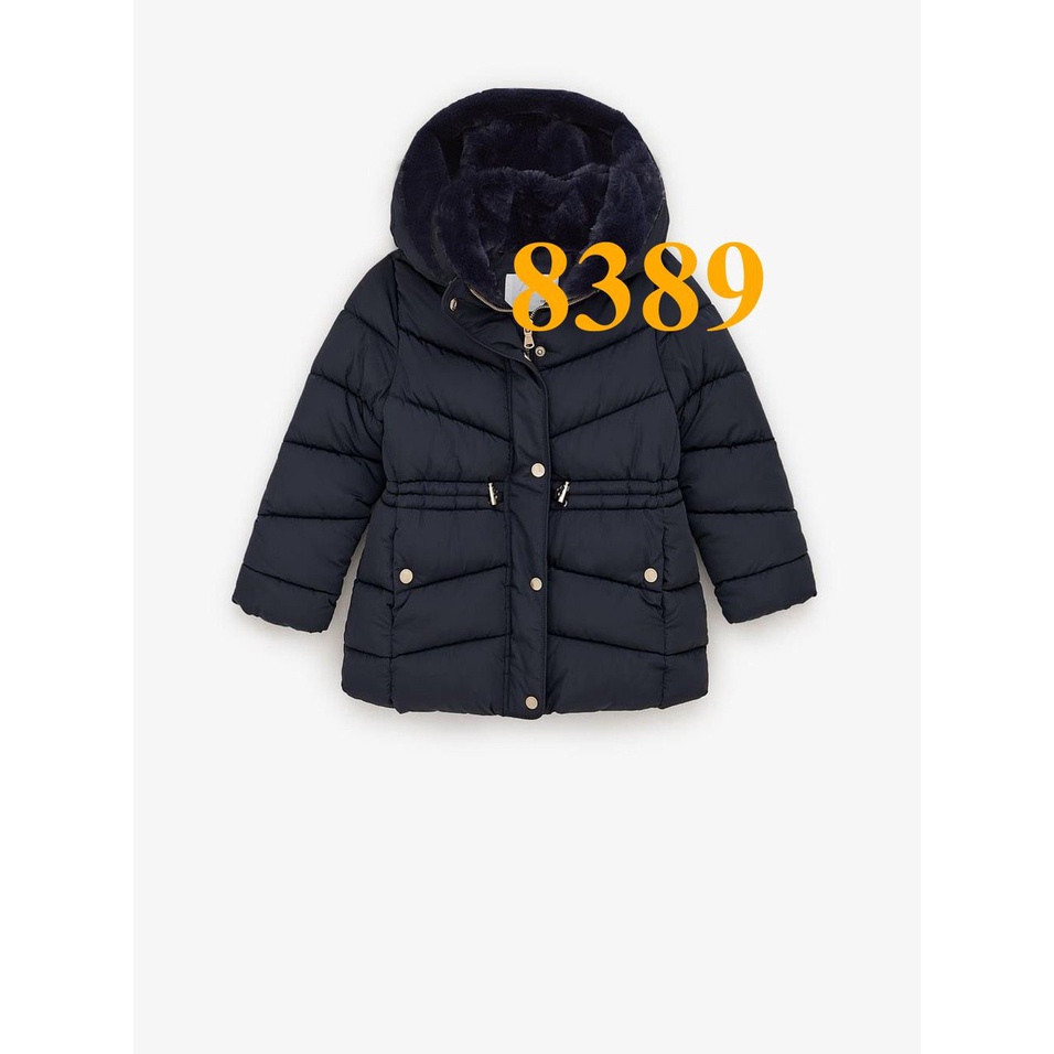 * Mã 8389: Áo phao béái, mũ lót lông mềm mịn, chít eo quá xinh. Hàng VNXK