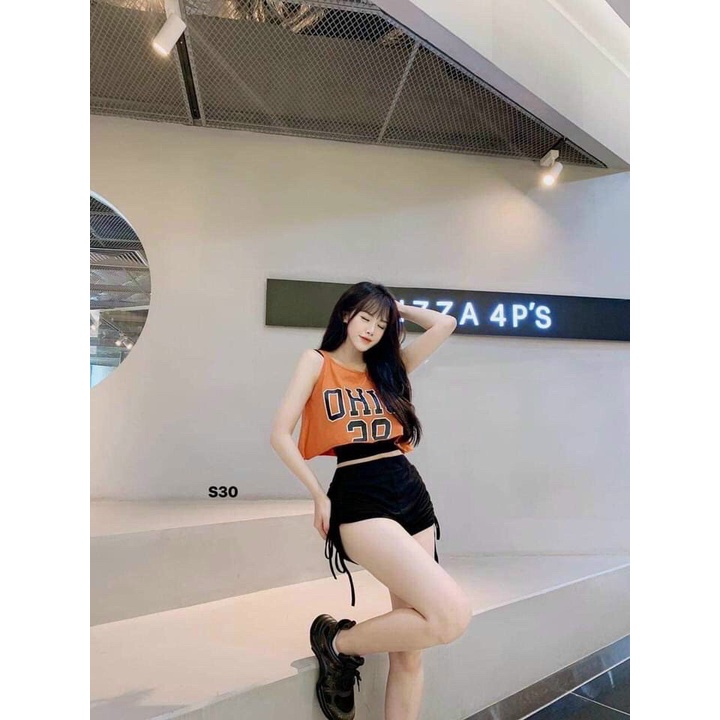 Sét đồ ngủ kiểu 3 tầng xếp bèo dễ thương