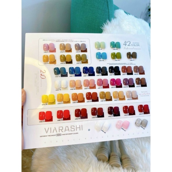 Set sơn gel VIARASHI Nail 42 chai , set sơn gel 2.0  nailmishops