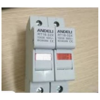 Vỏ cầu chì dùng trong lắp tủ điện